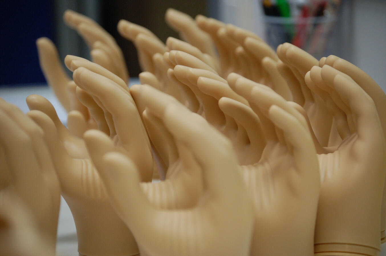 Hand shell production scaleup Hand shell production scaleup