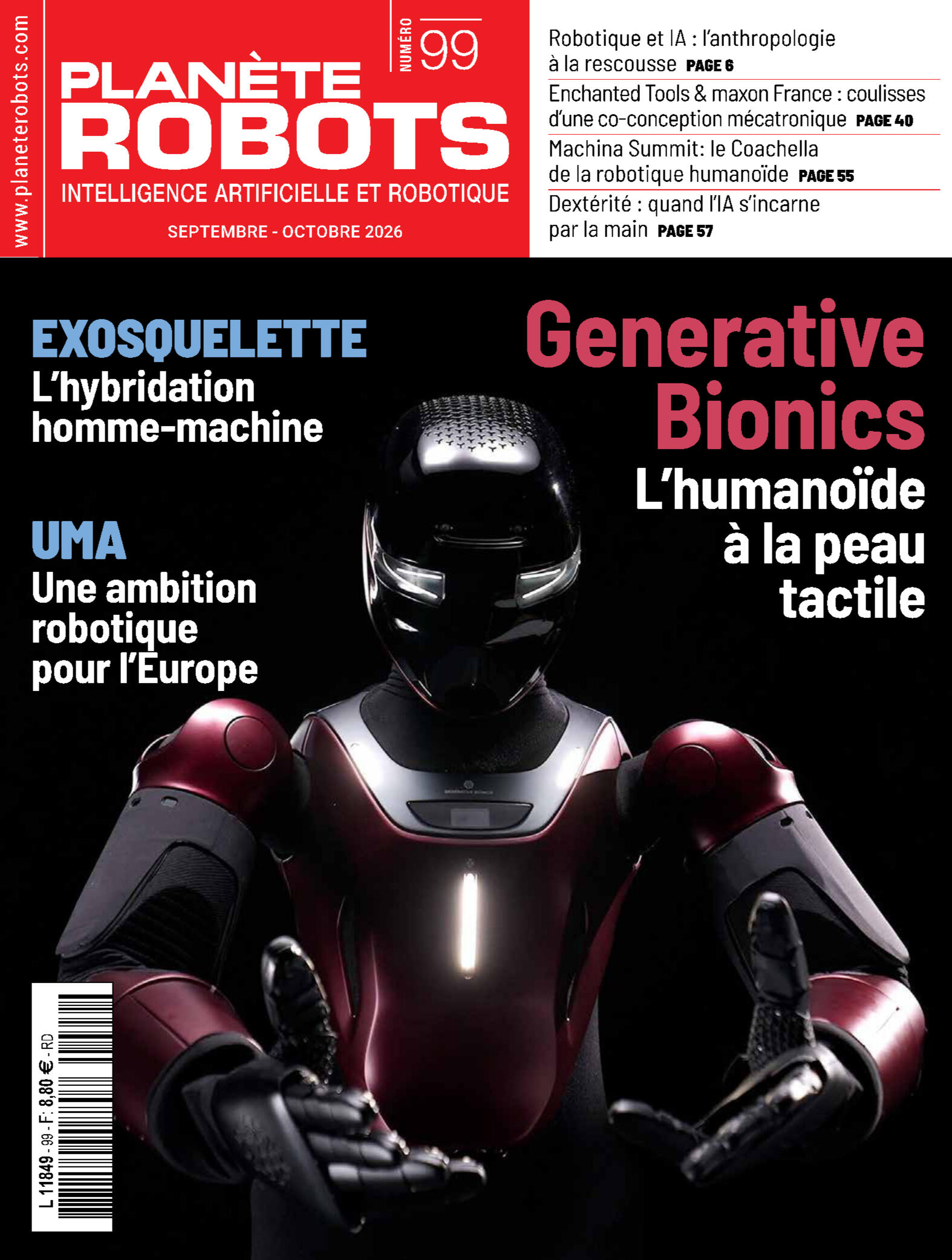 Planète Robots, #98, July–August 2026